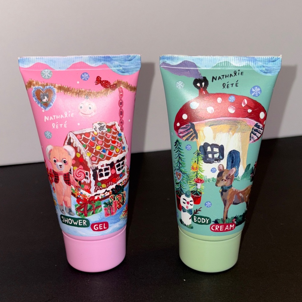 Nathalie Lété Heathcote & Ivory Shower Gel and Body Cream Set Anthropologie